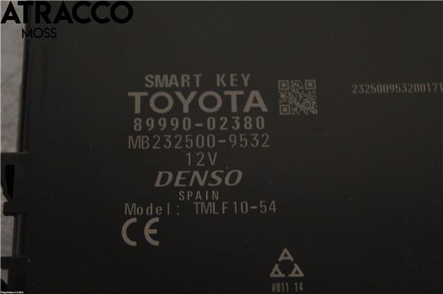 Styreenhet diverse til Toyota Auris 2015-2019 (Type II, Fase 2)  (8999002380|)