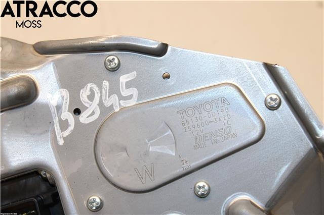 Viskermotor bakrute til Toyota Yaris 2014-2020 (Type III, Fase 2)  (851300D190|)