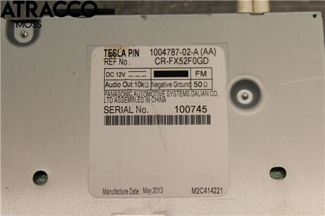 Bilstereo til Tesla Model S 2013-2016 (Fase 1)  (105260900A|)