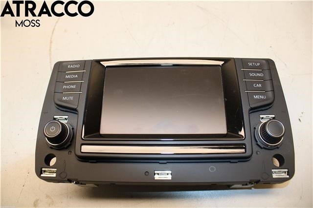 Multimedia display (MCU - Media Controller Unit) til VW Golf VII, 2012-2017 (Fase 1)  (5G0919605)