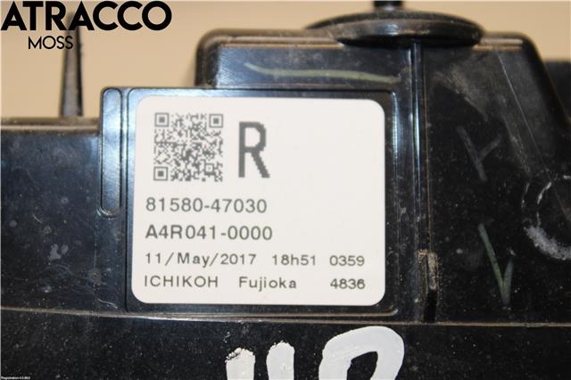 Baklykt høyre indre til Toyota Prius 2016-2023 (Type IV) (combi) (combi) (8158047030|)