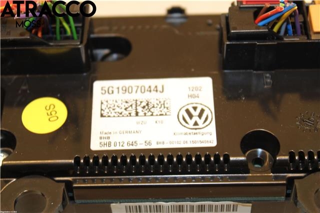 Varmeapparat betjening til VW Passat 2015-2019 (Fase 1) (B8) (B8) (5G1907044J|)