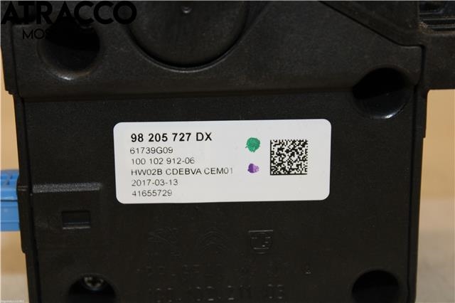 Girstang/girvelger automat til Peugeot 3008 2016-->> (Type II)  (98205727DX|)