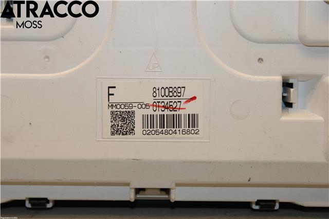 Instrumentpanel til Mitsubishi Outlander 2012-2015 (Type III, Fase 1)  (8100B897|)
