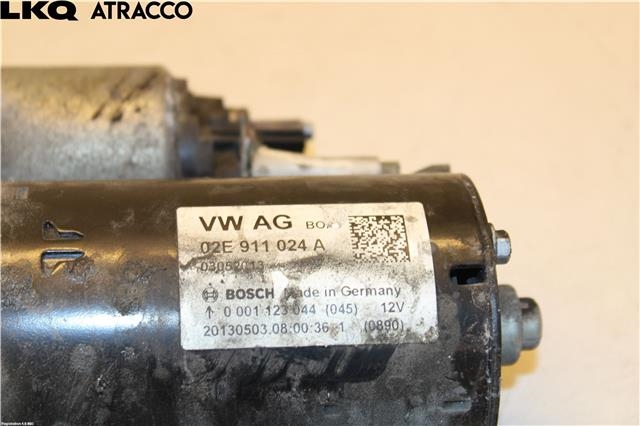 Starter diesel til Škoda Superb 2008-2015 (Type II)  (02E911024A|)
