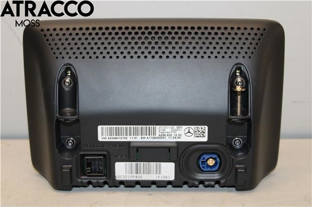 Multimedia display (MCU - Media Controller Unit) til Mercedes A-Klasse 2012-2018 (W176) (W176) (A246900120680|)