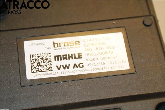 Varmeapparat motor til Audi A5 2016-->> (Type II)  (4M1820021C|)