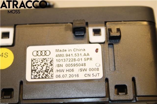 Bryter lys til Audi A5 2016-->> (Type II)  (4M0941531AA|)