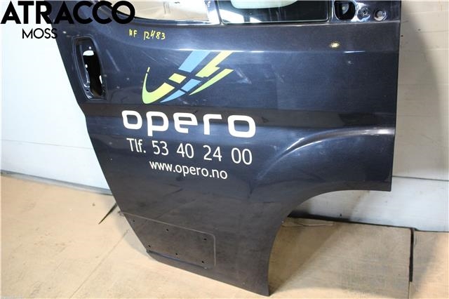 Dør høyre 2dørs til Peugeot Boxer 2007-2013 (Type III, Fase 1)  (9004EC|)