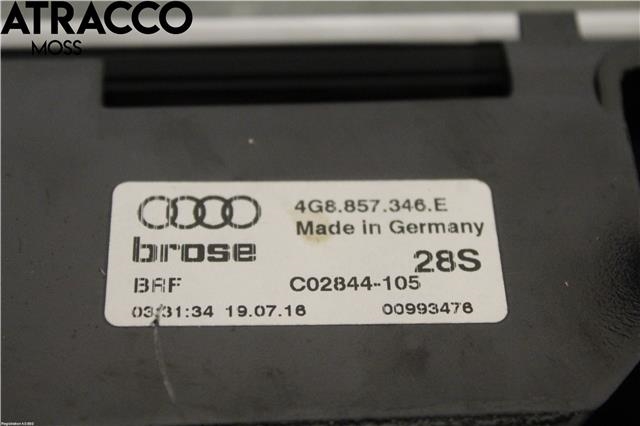 Multimedia display (MCU - Media Controller Unit) til Audi A6 2011-2014 (Type IV, Fase 1) (C7) (C7) (4G0919607H|)