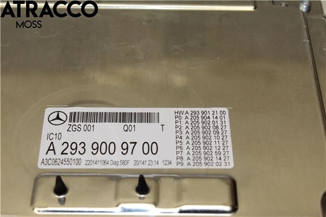 Styreenhet DAB til Mercedes EQC 2019-->> (A2939001601|)