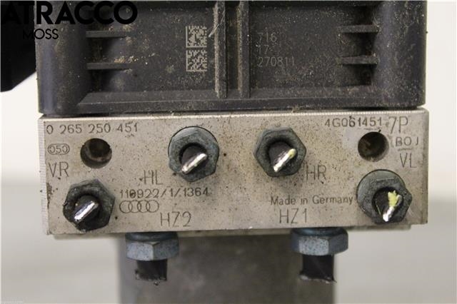 ABS sentral til Audi A6 2011-2014 (Type IV, Fase 1) (C7) (C7) (4G0614517P|)