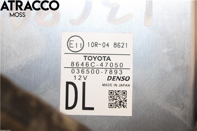 Sensor radar til Toyota Prius +7 2012-2020 (Type III) (stasjonsvogn) (stasjonsvogn) (8646C47050|)
