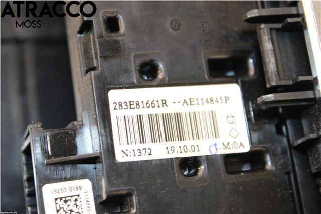 Varmeapparat betjening til Renault Zoe 2013-2019 (Fase 1) (275100936R|)