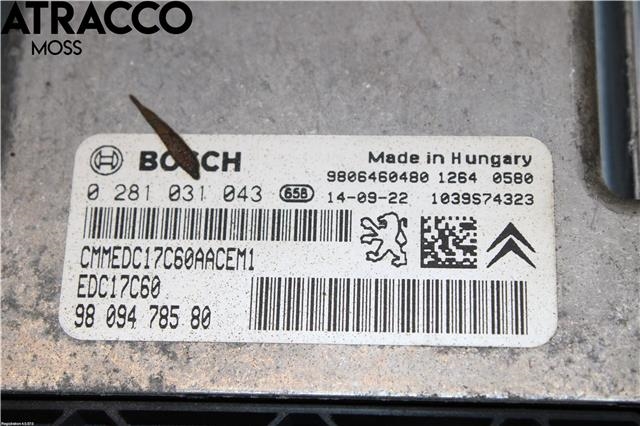 Styreenhet motor til Peugeot 308 2013-2021 (Type II)  (1611717680|)
