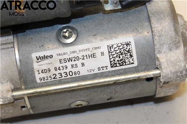 Starter diesel til Peugeot 5008 2017-->> (Type II)  (9825233080|)