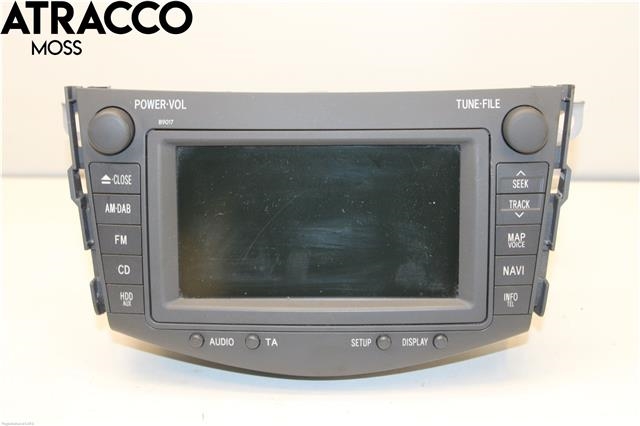 Bilstereo til Toyota RAV4, 2006-2009 (Type III, Fase 1)  (8611360V660)