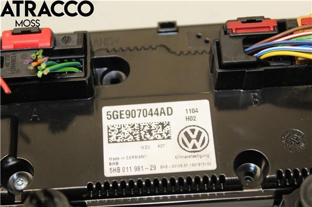 Varmeapparat betjening til VW Golf VII 2012-2017 (Fase 1)  (5GE907044AD|)