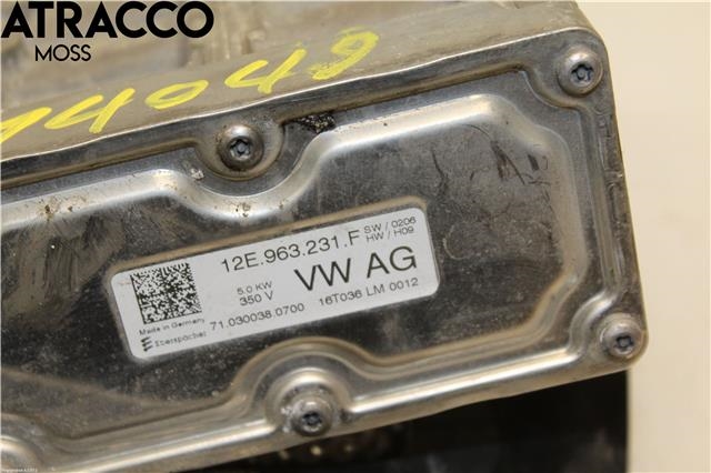 Motorvarmer elektrisk til VW Golf VII 2012-2017 (Fase 1)  (12E963231F|)