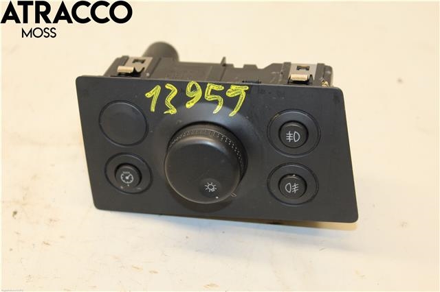 Bryter lys til Opel Combo C, 2002-2011 (93185586)