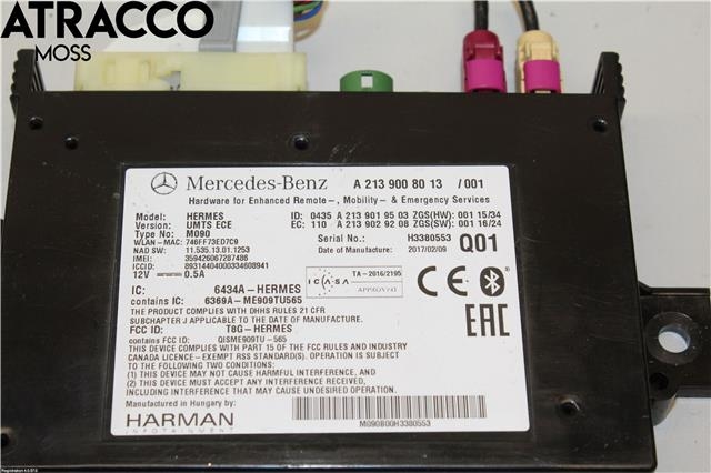 Styreenhet diverse til Mercedes GLA 2014-2020 (X156) (X156) (A2139003617|)
