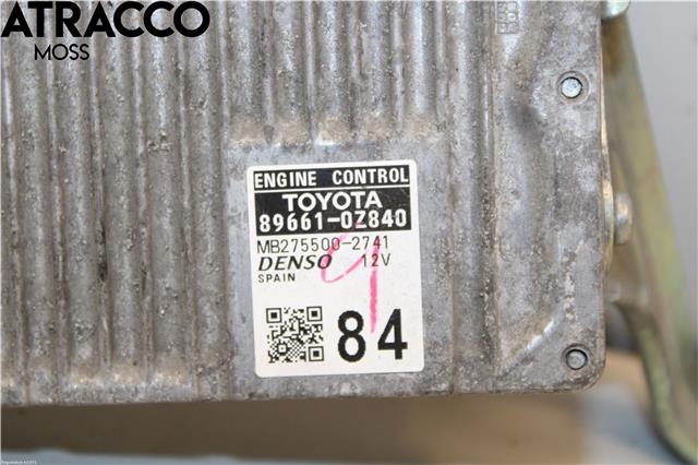 Styreenhet motor til Toyota Auris 2013-2015 (Type II, Fase 1)  (896610Z840|)