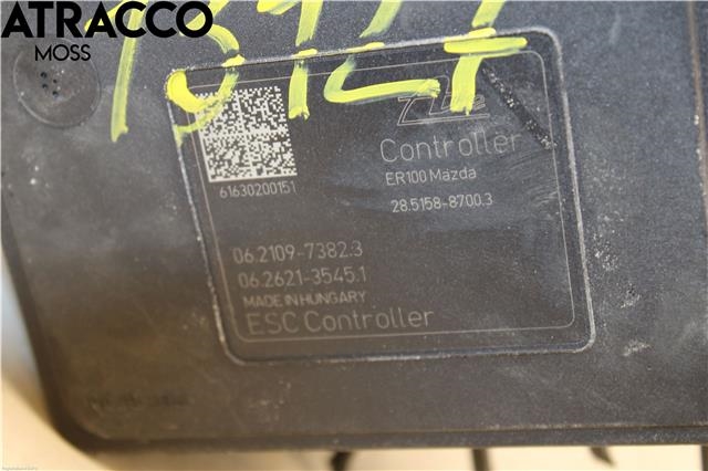 ABS sentral til Mazda 2 2015-2019 (Type III, Fase 1)  (DBY2437A0|)