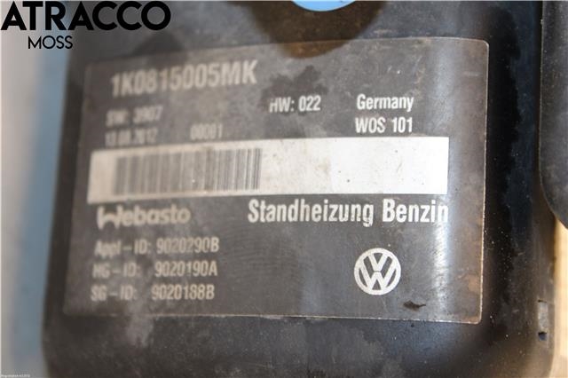 Bensinvarmer til VW Golf VI 2008-2012  (1K0815005MK|)