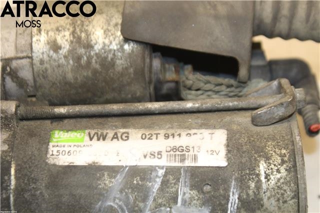 Starter til Audi A3 2009-2012 (Type II, Fase 2)  (02T911023M|)