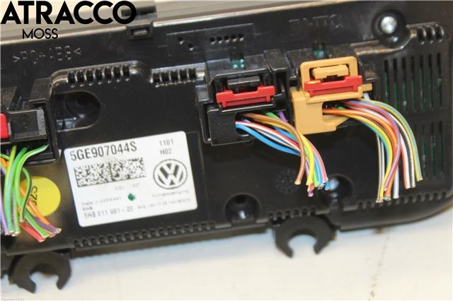 Varmeapparat betjening til VW e-Golf 2014-2017 (Fase 1)  (5GE907044AD|)