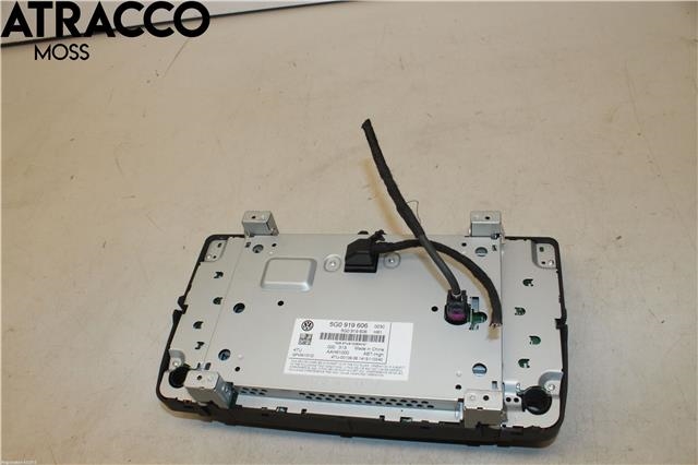 Multimedia display (MCU - Media Controller Unit) til VW e-Golf 2014-2017 (Fase 1)  (5G0919606|)