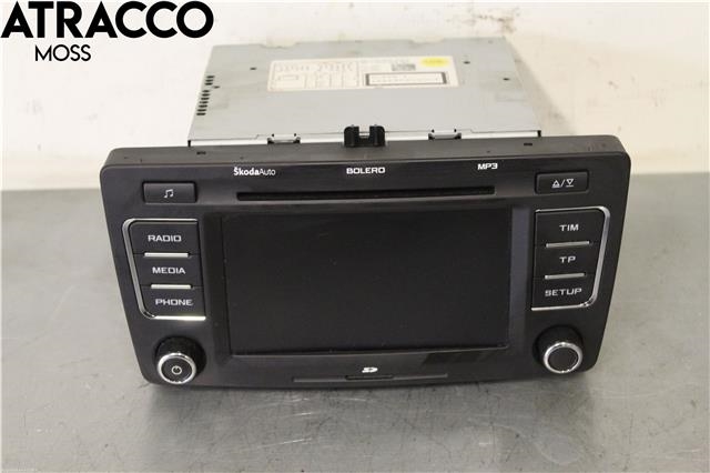Bilstereo til Škoda Octavia 2009-2013 (Type II, Fase 2) (1Z0035156F|)