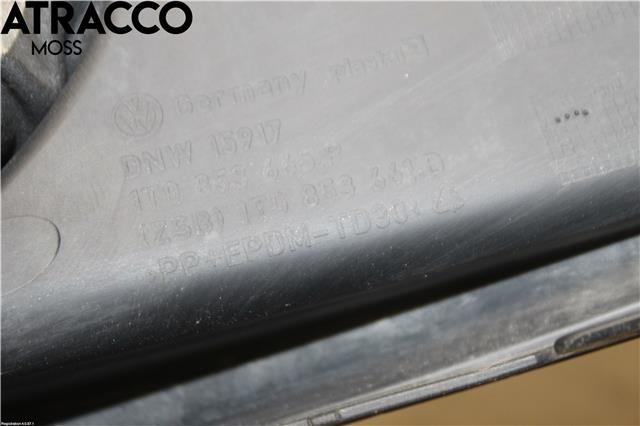 Grill venstre til VW Touran 2010-2015 (Type I, Fase 3)  (1T0853665P|)