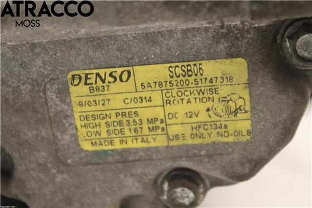 Aircondition kompressor til Fiat 500 2008-2020  (71785268|)
