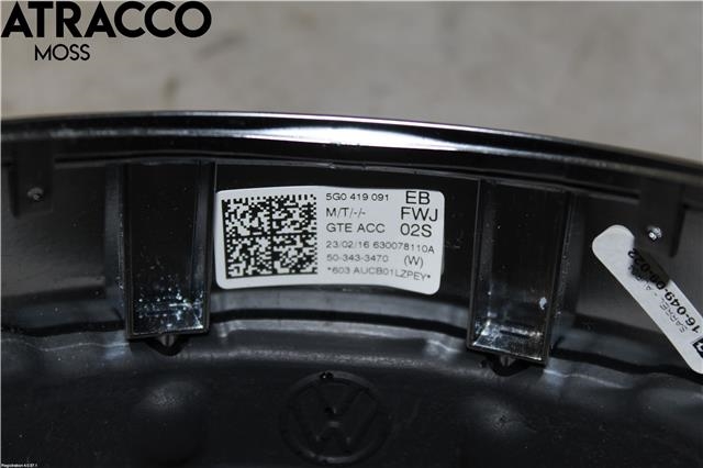 Ratt til VW Golf VII 2012-2017 (Fase 1)  (5G0419091EB|)