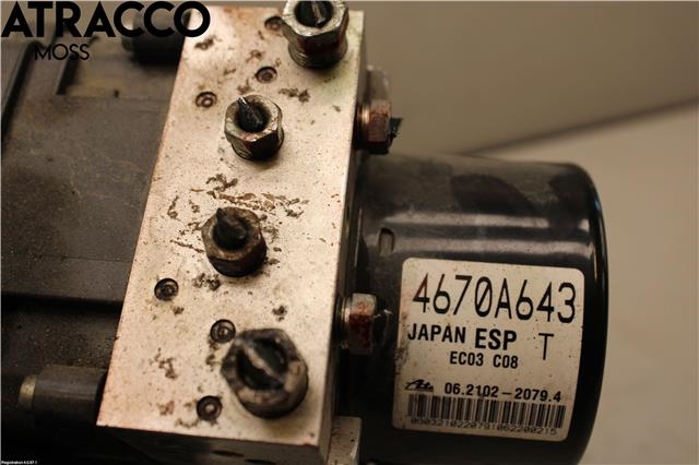 ABS sentral til Citroën C4, Picasso 2006-2013 (Type I) (1607696580|)