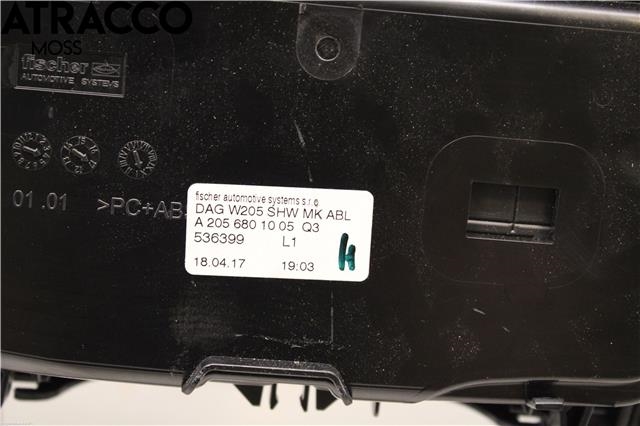 Dashbord koppholder til Mercedes GLC 2015-2022 (X253) (X253) (A2056807210|)