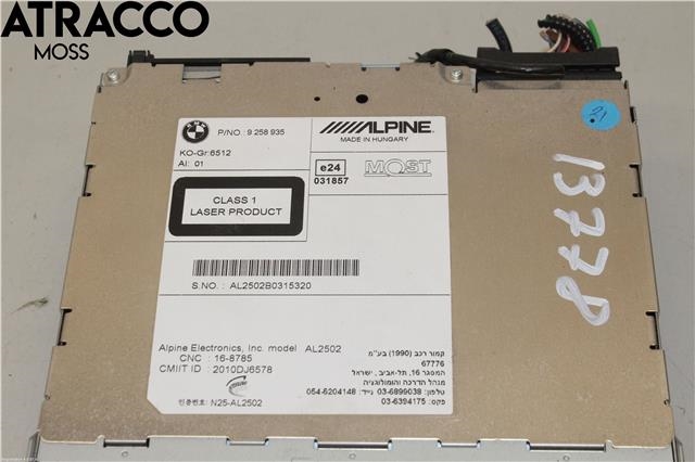 Bilstereo til BMW X3 2010-2017 (F25) (F25) (65129273866|)