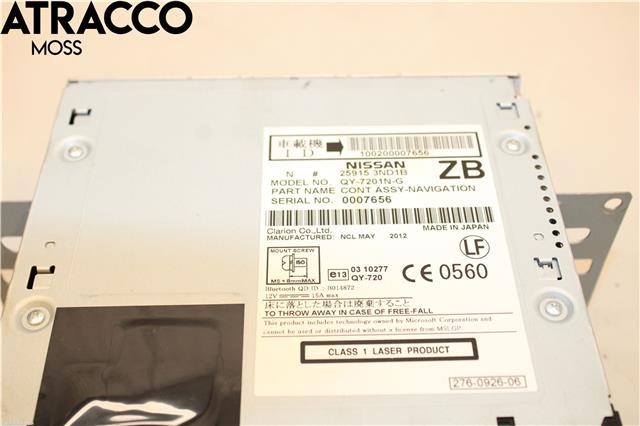 Bilstereo til Nissan Leaf 2011-2017 (Type I)  (259153ND1B|)