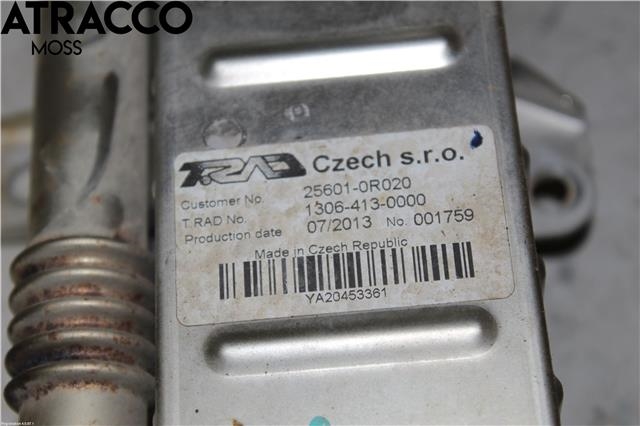 EGR-ventil til Toyota Avensis 2009-2015 (Type III, Fase 1)  (256010R020|)