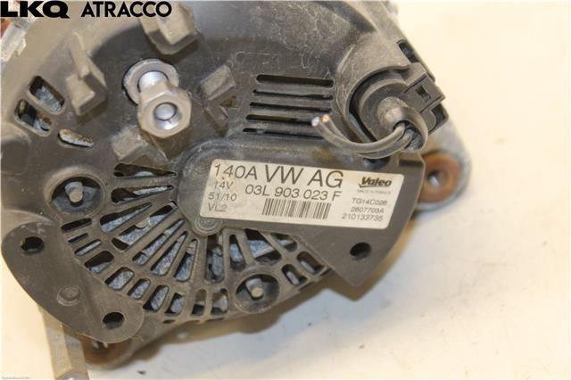 Dynamo til VW Tiguan 2007-2011 (Type I, Fase 1)  (06F903023F|)
