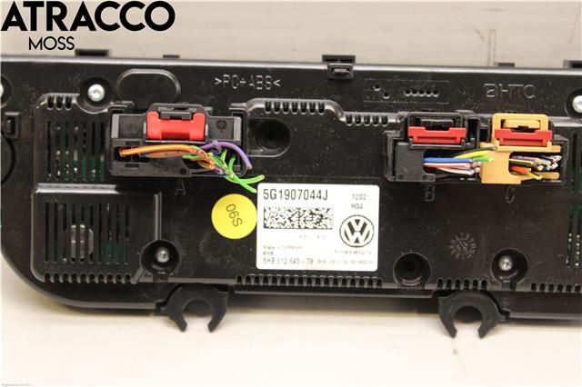 Varmeapparat betjening til VW Passat 2015-2019 (Fase 1) (B8) (B8) (5G1907044J|)