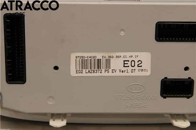 Varmeapparat betjening til Kia Soul 2014-2019 (Type II)  (97250E4020|)