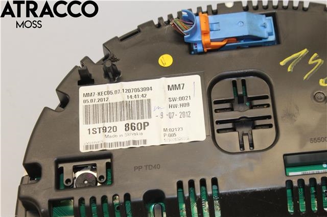 Instrumentpanel til Škoda Citigo 2012-2019  (1ST920860P|)