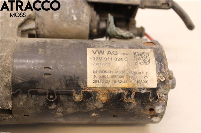 Starter diesel til VW Passat 2011-2015 (B7) (B7) (02M911024C|)