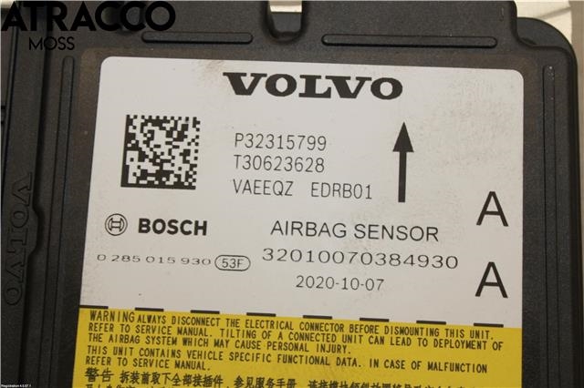 Airbag elektronikk til Volvo XC40 2018-2024  (32315799|)