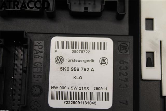 Ruteheis til VW Tiguan 2007-2011 (Type I, Fase 1)  (5N0959702E|)