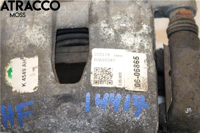 Bremsecaliper høyre foran til Kia Rio 2011-2017 Type III  (581301W050|)