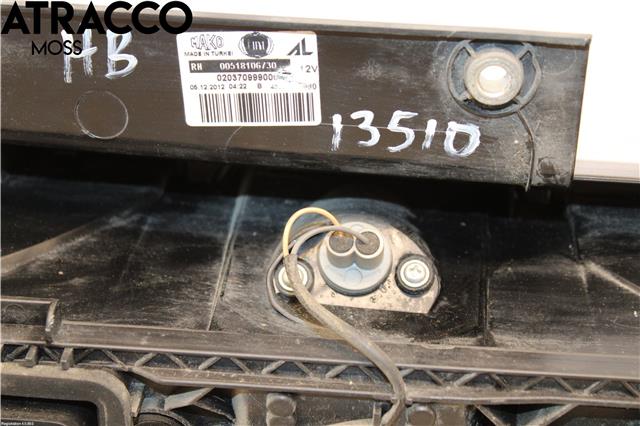Baklykt høyre til Fiat Doblo 2010-->> (Type II)  (51810673|)