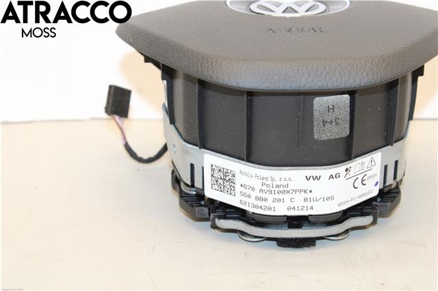 Airbag rattpute til VW Passat 2015-2019 (Fase 1) (B8) (B8) (5G0880201S|)